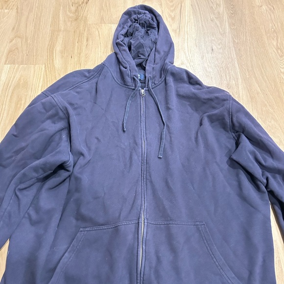 Lands’ End Blue Hoodie Sweatshirt Size 3XL - Picture 4 of 4